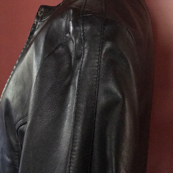 Nicole Miller New York Leather Jacket - Picture 5 of 11